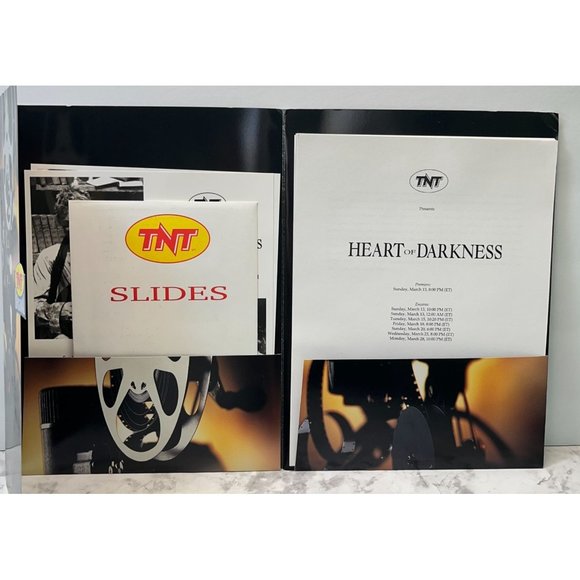 TNT Movie Press Kit Heart of Darkness 1993 Tim Roth John Malkovich Photos Slides - Picture 6 of 7